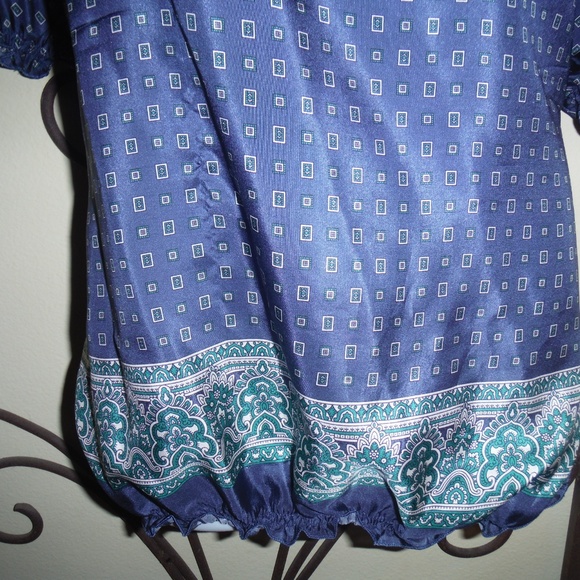 AnnaRita N Collection Italy silk blouse - Picture 3 of 6